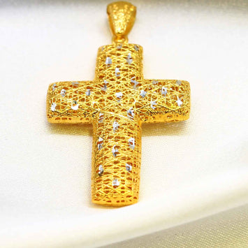 Pendentif croix en argent SP068