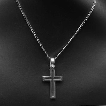 Pendentif croix en argent SP049