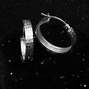 Boucles d'oreilles en argent  SE059