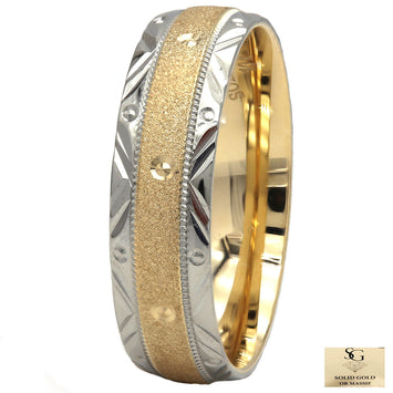 Milgrain Wedding Band RB3189L