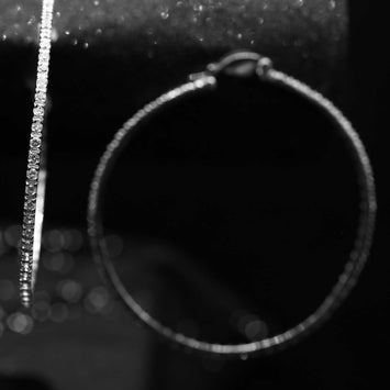 Boucles d'oreilles en argent SE026