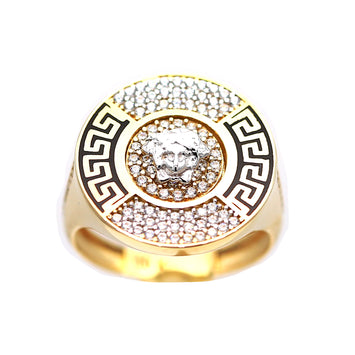 Bague en or 10 carats pour homme GRM118