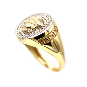Bague en or 10 carats pour homme GRM120