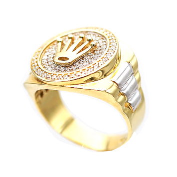 Bague en or 10 carats pour homme GRM123