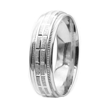 Milgrain Wedding Band RB3199