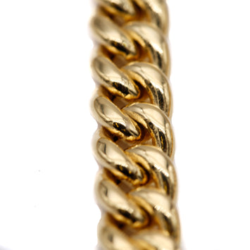 12mm-10 carats Chaine Miami Cubain en or