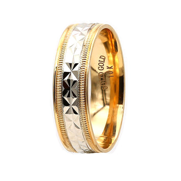 Milgrain Wedding Band RB3210L