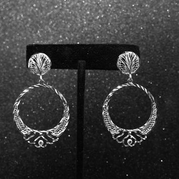Boucles d'oreilles en argent SE028