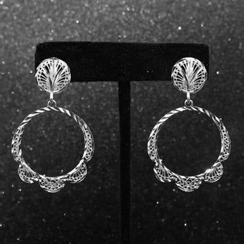 Boucles d'oreilles en argent SE029