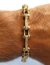 Gold Bracelet for men GB014