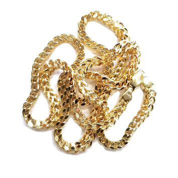 5.8mm -10K Chaîne Franco en or GCF007