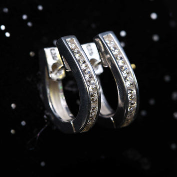 Boucles d'oreilles en argent SE043