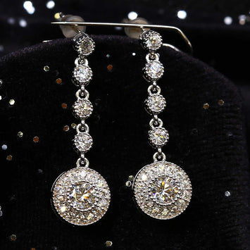 Boucles d'oreilles en argent SE042