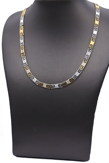 5mm Collier  en or 10 carats pour femme