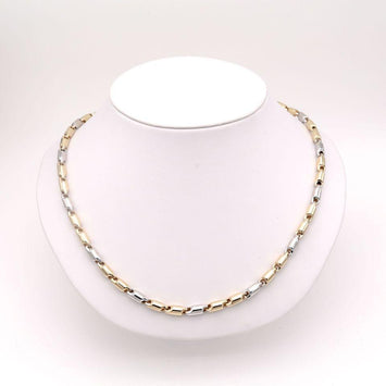 10k -5.8mm Chaîne (Hollow Bullet) 24pouce en or GB012