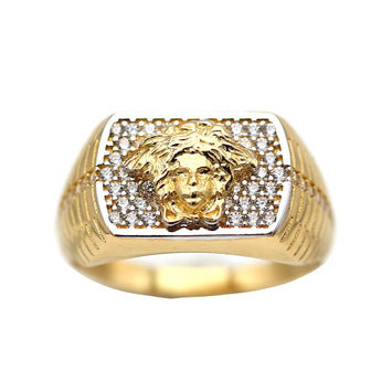 Bague en or 10 carats pour homme GRM037