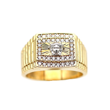 Bague en or 10 carats pour homme GRM057