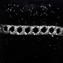 Bracelet gourmette taille diamant en argent SP042