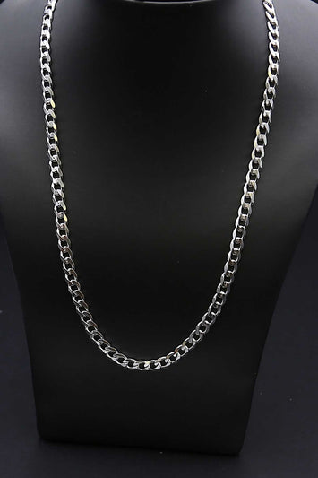 5.5mm-Chaîne Gourmette en argent SC003