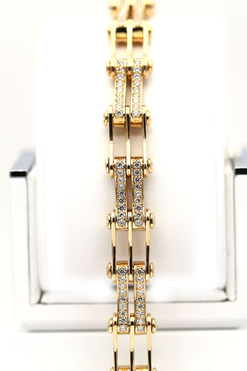 Gold Bracelet for men GB015