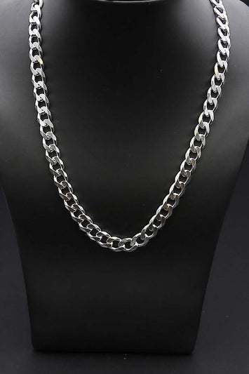 8mm-Chaîne Gourmette en argent SC002