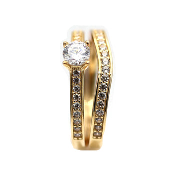 Bague en or 10 carats pour Femme GRW008