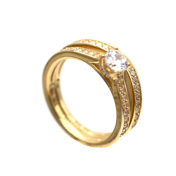 Bague en or 10 carats pour Femme GRW008