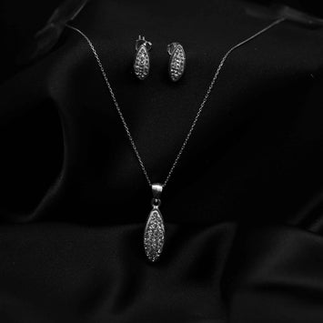 ensemble de collier en argent  SP012