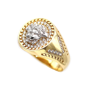 Bague en or 10 carats pour homme GRM105