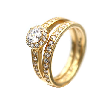 Bague en or 10 carats pour Femme GRW010