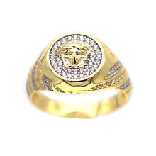 Bague en or 10 carats pour homme GRM106