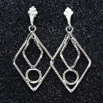 Boucles d'oreilles en argent SE024