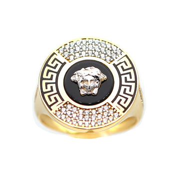Bague en or 10 carats pour homme GRM107