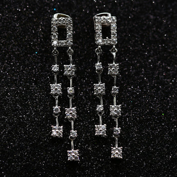 Boucles d'oreilles en argent SE007