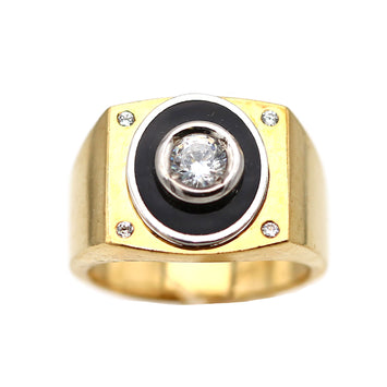 Bague en or 10 carats pour homme GRM065