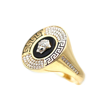 Bague en or 10 carats pour homme GRM107