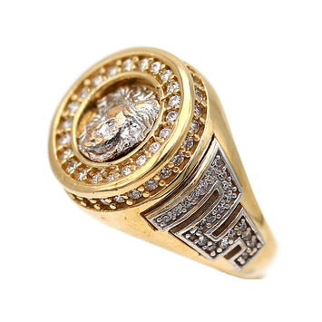 Bague en or 10 carats pour homme GRM100