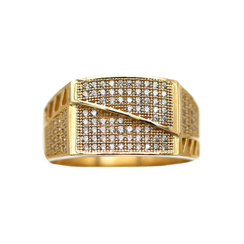 Bague en or 10 carats pour homme GRM038