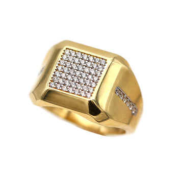 Bague en or 10 carats pour homme GRM066