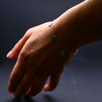 Bracelet en argent SPW005