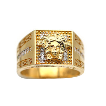 Bague en or 10 carats pour homme GRM039