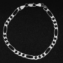 Bracelet chaîne figaro en argent SP016