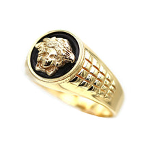 Bague en or 10 carats pour homme GRM109