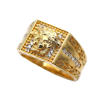 Bague en or 10 carats pour homme GRM039