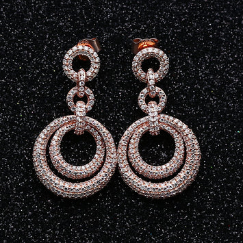 Boucles d'oreilles en argent SE008