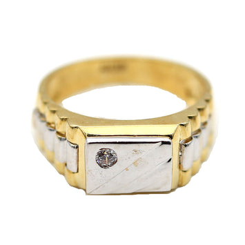 Bague en or 10 carats pour homme GRM031