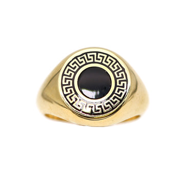 Bague en or 10 carats pour homme GRM068