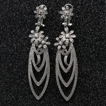 Boucles d'oreilles en argent SE006