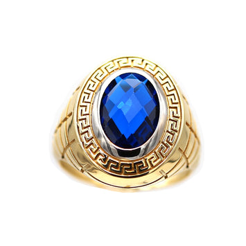 Bague en or 10 carats pour homme GRM114