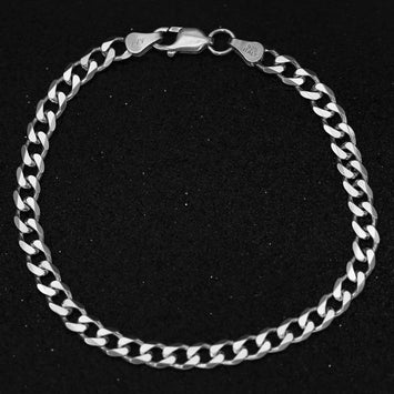 Bracelet chaîne Gourmette en argent SP013